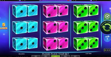 7 & Crystals Dice: Slot machine