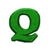 Q simbolo in Mining Pots of Gold slot