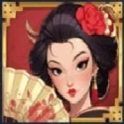 Geisha simbolo in Revenge of the Daimyo slot