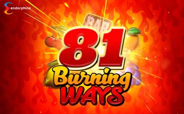 Slot 81 Burning Ways