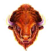 Bisonte simbolo in Blazing Bison Gold Blitz slot