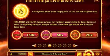 9 Burning Stars: Jackpot