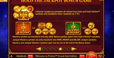 9 Coins Grand Gold Edition: Giochi bonus