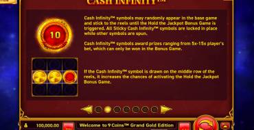 9 Coins Grand Gold Edition: Caratteristiche uniche