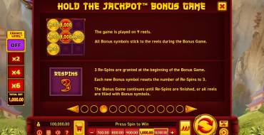 9 Lions Hold the Jackpot: Giri gratis e/o respin