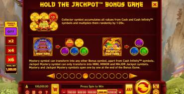 9 Lions Hold the Jackpot: Giochi bonus