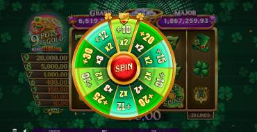 9 Pots of Gold: King Millions: Giri gratis