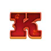 K simbolo in Blazing Bison Gold Blitz slot