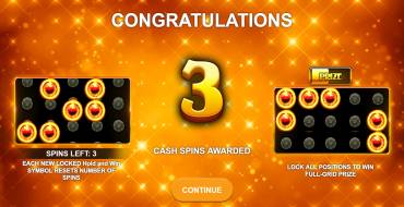 All Stars 7s Hold and Win: Giochi bonus