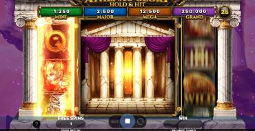 Athena’s Glory – Hold & Hit: Giri gratis