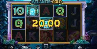 Atlantis Gold: Vincite