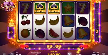 Azino Fruit Machine X25: Funzione bonus