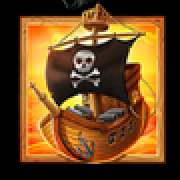 Nave pirata simbolo in Lord Of The Seas slot