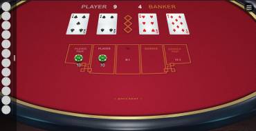 Baccarat: Regole