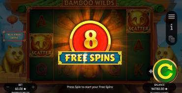 Bamboo Wilds: Giri gratis e/o respin