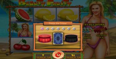 Beauty Fruity: Gioco del rischio