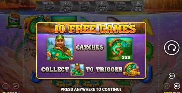 Big Catch Bass Fishing: Giri gratis e/o respin