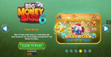 Big Money Bass 6: Caratteristiche uniche