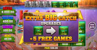 Bigger Catch: Bass Fishing: Freespins e/o respins