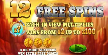 Bison Bonanza: Freespins e/o respins