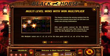 Black Horse Deluxe: Caratteristiche uniche