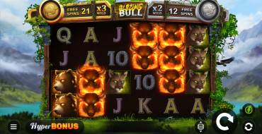 Blazing Bull: Slot machine