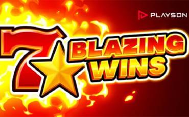 Slot Blazing Wins 5 lines