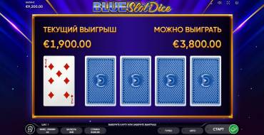 Blue Slot Dice: Gioco del rischio