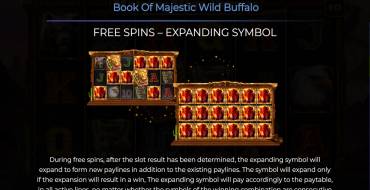 Book of Majestic Wild Buffalo: Giochi bonus