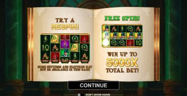 Book of Oz: Lock ‘N Spin: Caratteristiche uniche