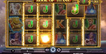 Book Of Titans: Giri gratis