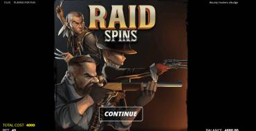 Bounty Hunters: Giri gratis e/o respin