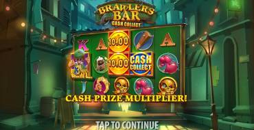 Brawlers Bar Cash Collect: Slot machine