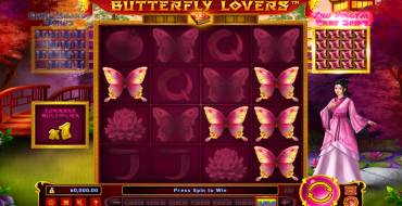 Butterfly Lovers: Giri gratis e/o respin