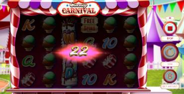 Candy Carnival: Vincite