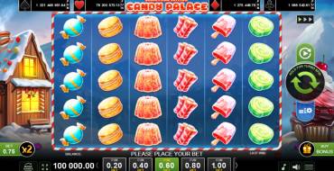 Candy Palace — Christmas Edition: Slot machine