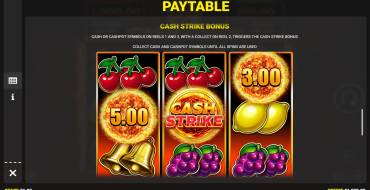 Cash Strike: Giochi bonus