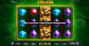 Cash Tank: Giri gratis e/o respin