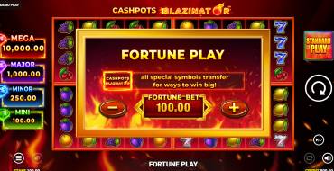 Cashpots Blazinator: Caratteristiche uniche