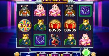 Cats and Cash: Interfaccia