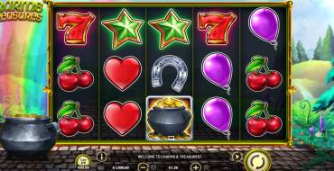 Charms & Treasures: Slot machine