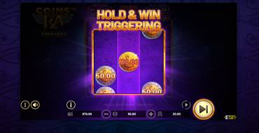 Coins of Ra Hold&Win: Giri gratis e/o respin