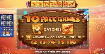 Crabbin' for Cash: Extra Big Catch: Giri gratis e/o respin