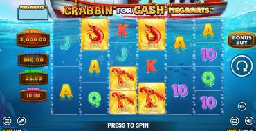 Crabbin' for Cash Megaways: Slot machine