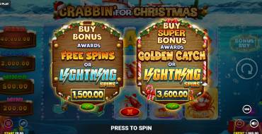 Crabbin' For Christmas: Caratteristiche uniche