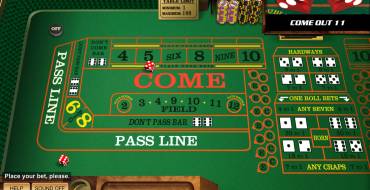 Craps Betsoft: Caratteristiche