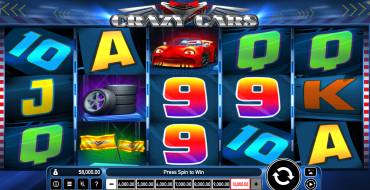 Crazy Cars: Slot machine