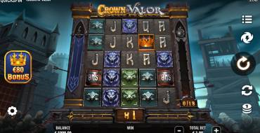 Crown of Valor: Interfaccia