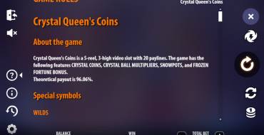 Crystal Queen’s Coins: Regole