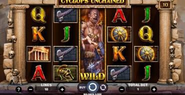 Cyclops Unchained: Slot machine